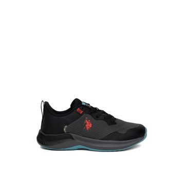 U.S. Polo Assn. 101812667 4W Florin Wmn 4PR Siyah - Kırmızı Kadın Koşu Ayakkabısı