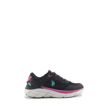 U.S. Polo Assn. 101938177 Saldona Wmn 5FX Siyah Kadın Koşu Ayakkabısı