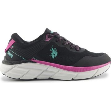 U.S. Polo Assn. 101938177 Saldona Wmn 5FX Siyah Kadın Koşu Ayakkabısı
