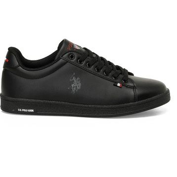 U.S. Polo Assn. 101983039 Franco GR 5FX Siyah Erkek Çocuk Klasik Sneaker