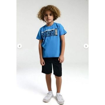 U.S. Polo Assn. 2051-M Mavi Erkek Çocuk Bermuda Takım
