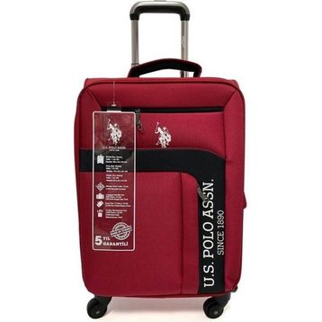 U.S. Polo Assn. 21282 Bordo Kumaş Orta Boy Valiz