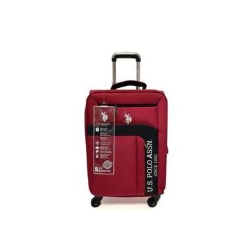 U.S. Polo Assn. 21282 Bordo Kumaş Orta Boy Valiz