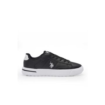 U.S. Polo Assn. 4W MANGO WMN 4PR Siyah / Beyaz Kadın Sneaker Ayakkabı