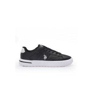 U.S. Polo Assn. 4W MANGO WMN 4PR Siyah / Beyaz Kadın Sneaker Ayakkabı