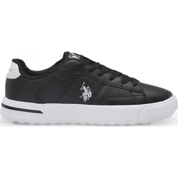 U.S. Polo Assn. 4W MANGO WMN 4PR Siyah / Beyaz Kadın Sneaker Ayakkabı