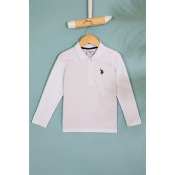 U.S. Polo Assn. 50207743 Beyaz Kız Çocuk Sweatshirt