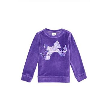 U.S. Polo Assn. 50240637 Mor Kız Çocuk Sweatshirt