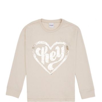 U.S. Polo Assn. 50240638 Krem Kız Çocuk Sweatshirt