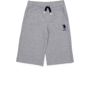 U.S. Polo Assn. 50248948 Gri Melanj Örme Erkek Çocuk Şort