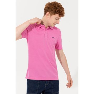 U.S. Polo Assn. 50251701 Pembe Basic Erkek T-shirt