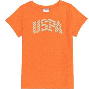 U.S. Polo Assn. 50252294 Turuncu Kız Çocuk T-shirt