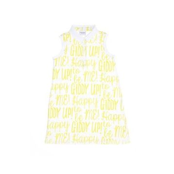 U.S. Polo Assn. 50263448-VR013 Beyaz Örme Kız Çocuk Elbise