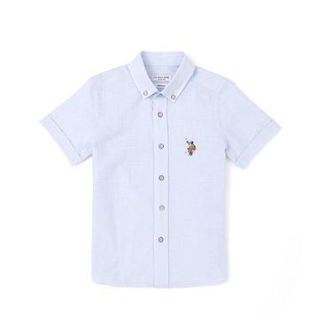 U.S. Polo Assn. 50284019-VR003 Açık Mavi Erkek Çocuk Gömlek