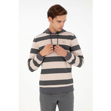 U.S. Polo Assn. 50293357-VR006 Antrasit Erkek Sweatshirt