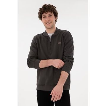 U.S. Polo Assn. 50293380-VR006 Antrasit Erkek Sweatshirt