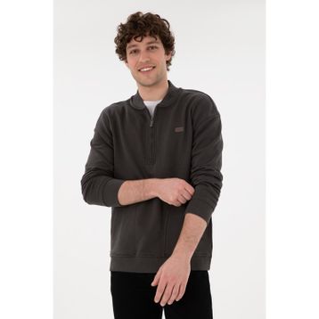 U.S. Polo Assn. 50293380-VR006 Antrasit Erkek Sweatshirt