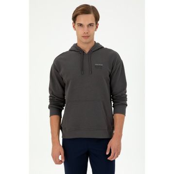 U.S. Polo Assn. 50293442-VR006 Antrasit Erkek Sweatshirt