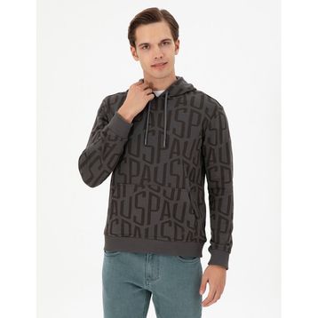 U.S. Polo Assn. 50293445-VR006 Antrasit Erkek Sweatshirt