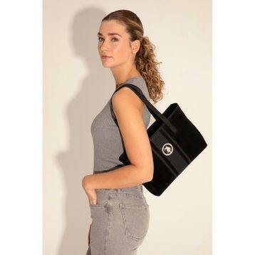 U.S. Polo Assn. 50293688-VR046 Siyah Kadın Kol Çantası