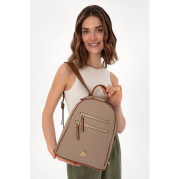 U.S. Polo Assn. 50293701-VR011 Bej Kadın Sırt Çantası