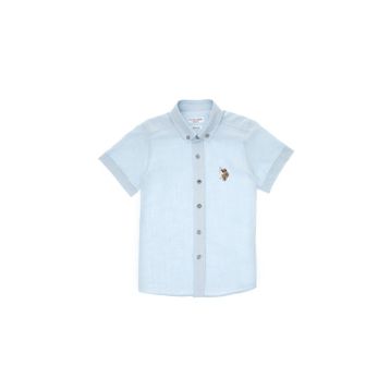 U.S. Polo Assn. 50298044-VR003 Açık Mavi Erkek Çocuk Gömlek