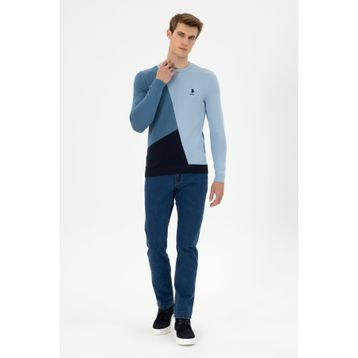 U.S. Polo Assn. 50298533-DN0022 Mavi Erkek Jean Pantolon
