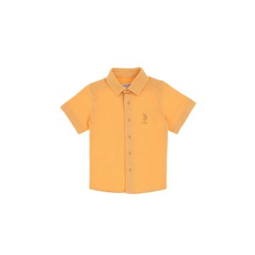 U.S. Polo Assn. 50300743-VR013 Beyaz Örme Erkek Çocuk Gömlek