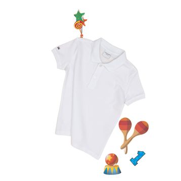 U.S. Polo Assn. 50306495-VR013 Basic Beyaz Erkek Çocuk T-shirt