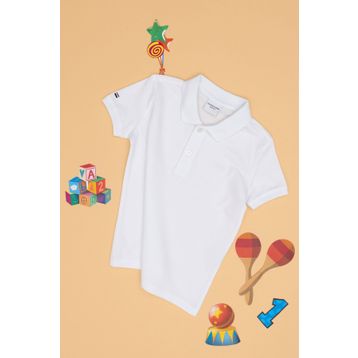 U.S. Polo Assn. 50306495-VR013 Basic Beyaz Erkek Çocuk T-shirt