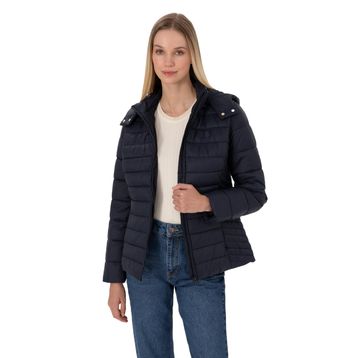 U.S. Polo Assn. 50307935-VR033 Lacivert Kadın Mont