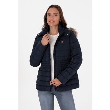 U.S. Polo Assn. 50308011-VR033 Lacivert Kadın Mont