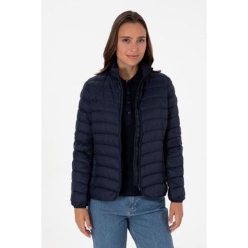 U.S. Polo Assn. 50308868-VR033 Lacivert Kadın Mont