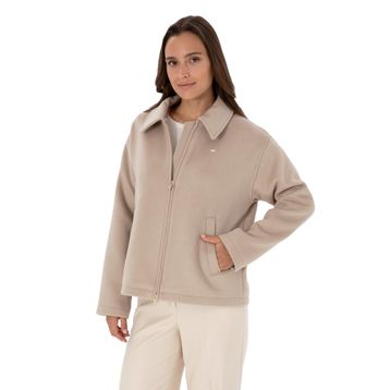 U.S. Polo Assn. 50309467-VR088 Koyu Bej Kadın Mont