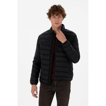 U.S. Polo Assn. 50310050-VR046 Siyah Erkek Mont