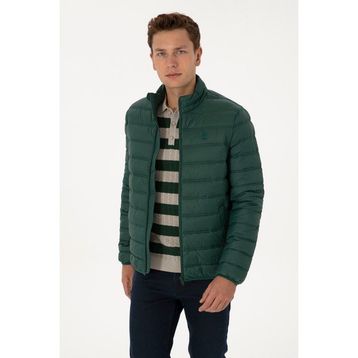 U.S. Polo Assn. 50310050-VR079 Koyu Yeşil Erkek Mont