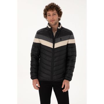 U.S. Polo Assn. 50310062-VR046 Siyah Erkek Mont