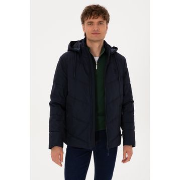 U.S. Polo Assn. 50310243-VR033 Lacivert Erkek Mont