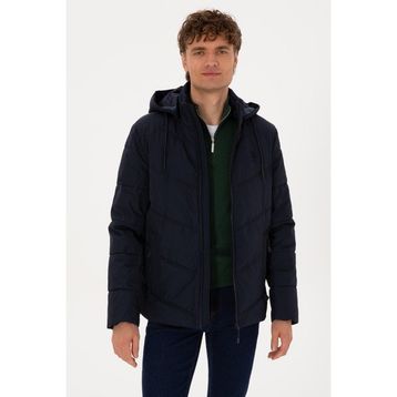 U.S. Polo Assn. 50310243-VR033 Lacivert Erkek Mont