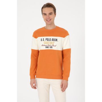 U.S. Polo Assn. 50310433-VR182 Bakır Erkek Sweatshirt
