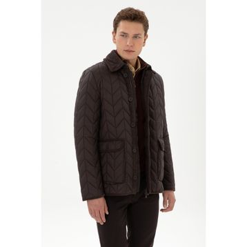 U.S. Polo Assn. 50311624-VR084 Koyu Kahverengi Erkek Mont