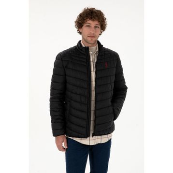 U.S. Polo Assn. 50312001-VR046 Siyah Erkek Mont