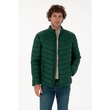 U.S. Polo Assn. 50312001-VR079 Koyu Yeşil Erkek Mont