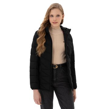 U.S. Polo Assn. 50312004-VR046 Siyah Kadın Mont