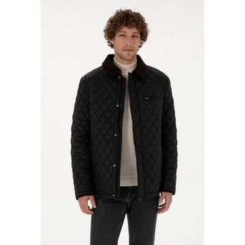 U.S. Polo Assn. 50312011-VR046 Siyah Erkek Mont