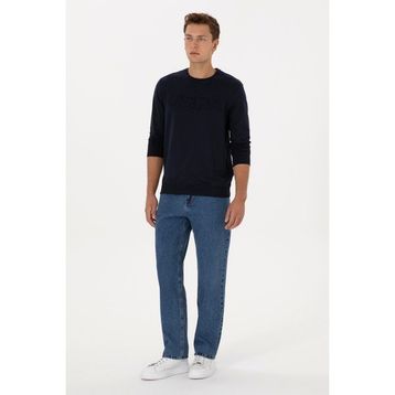 U.S. Polo Assn. 50316575-DN0022 Mavi Loose Fit Erkek Jean Pantolon