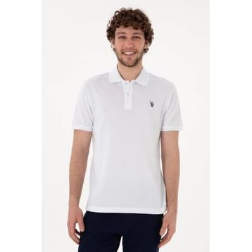 U.S. Polo Assn. 50322347-VR013 Beyaz Erkek Tişört