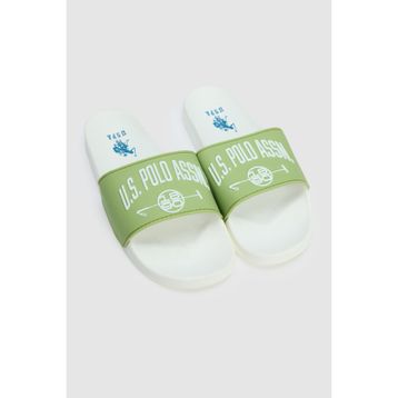 U.S. Polo Assn. 50323179-VR016 Yeşil Erkek Terlik