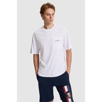 U.S. Polo Assn. 50326949-VR013 Beyaz Erkek Tişört