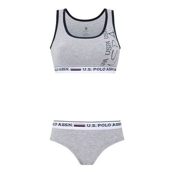 U.S Polo Assn 66255 USPA Kadın Büstiyer Şort Takımı